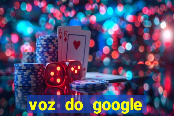 voz do google tradutor homem